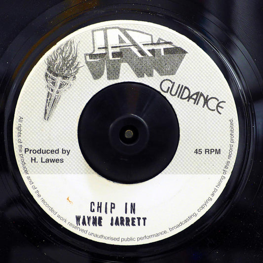 Wayne Jarrett - Chip In  /  Roots Radics - Version (rhythm: "Chip In/Unmetered Taxi") [New] [New Vinyl 7"]