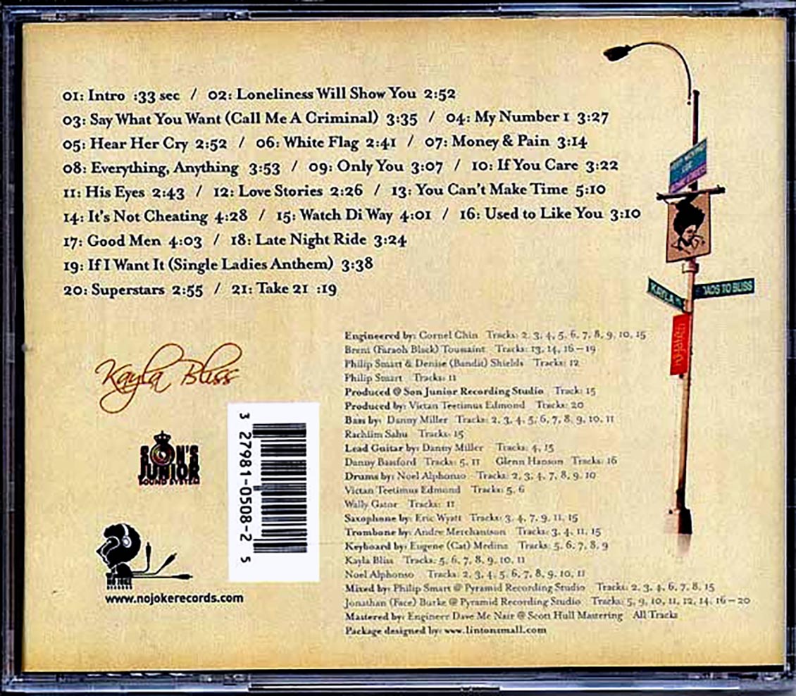 Kayla Bliss - Roads To Bliss (21 tracks) [New CD]