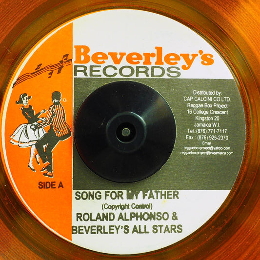 Roland Alphonso - Song For My Father  /  Gaylads - It's All In The Game (orange vinyl) [New Vinyl Record 7" Single]