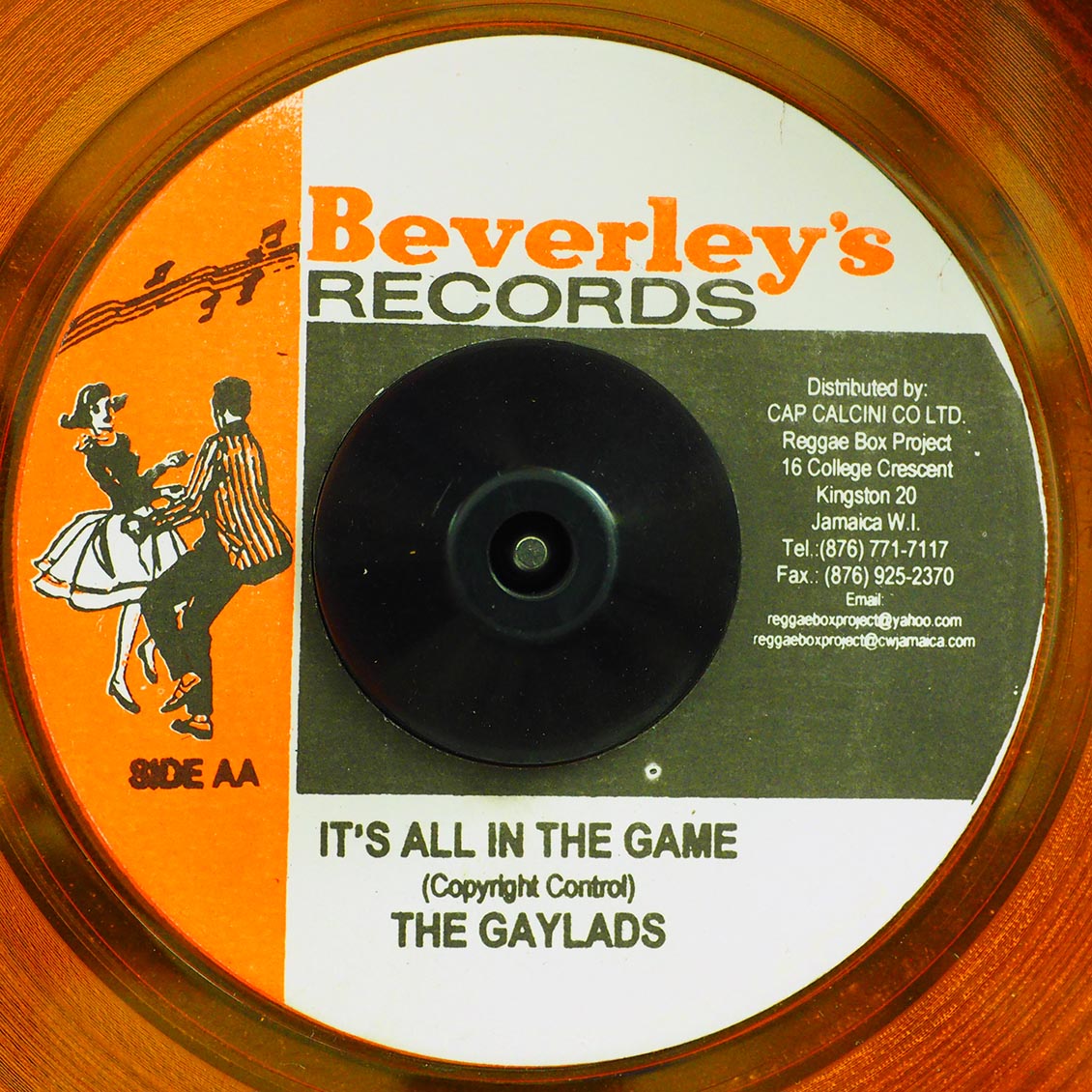 Roland Alphonso - Song For My Father  /  Gaylads - It's All In The Game (orange vinyl) [New Vinyl Record 7" Single]