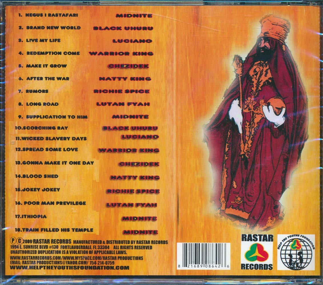 Midnite, Black Uhuru, Richie Spice, Luciano, Etc. - Defender Of The Faith [New CD]