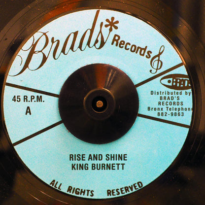 King Burnett - Rise & Shine  /  The Upsetters - Shine A Dub [New Vinyl Record 7" Single]