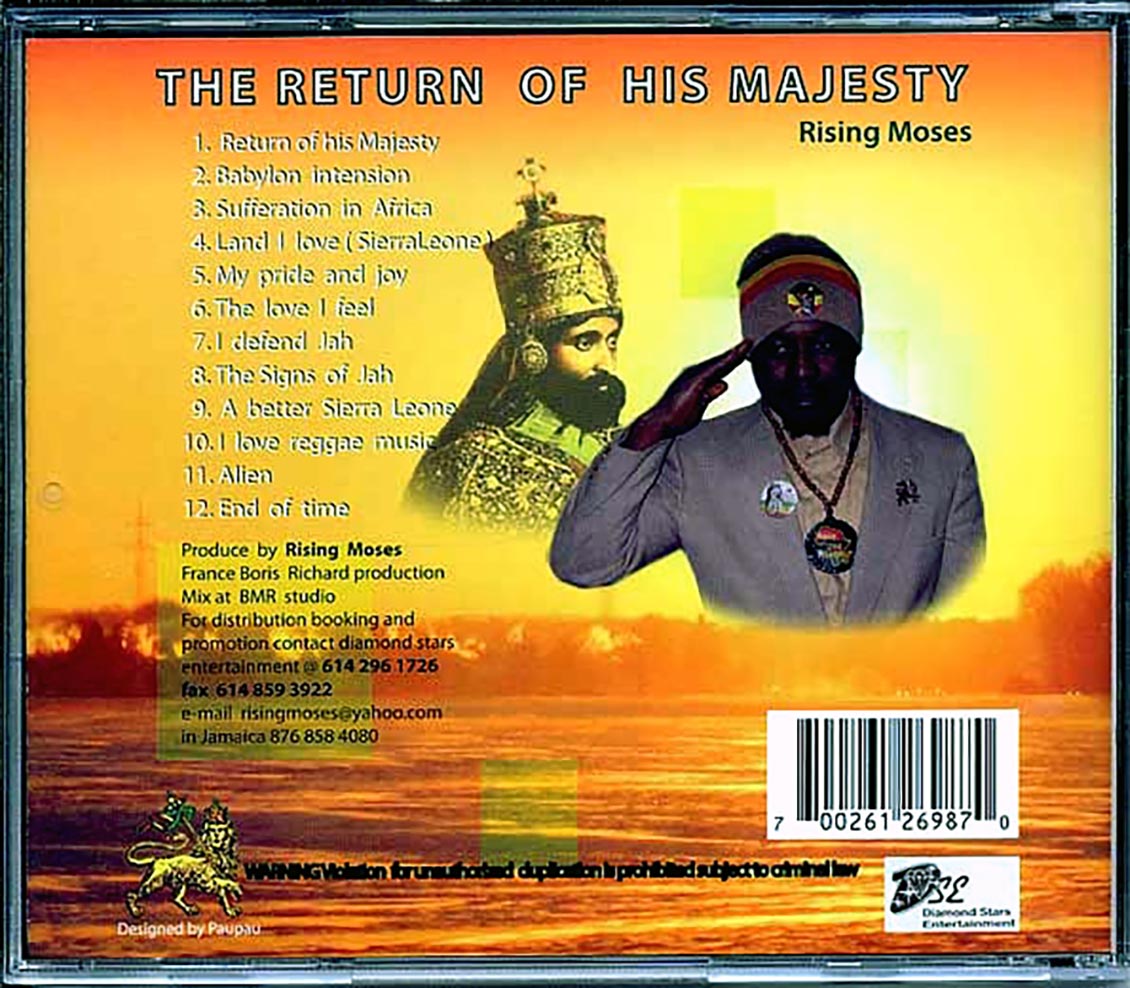 Rising Moses - The Return Of His Majesty [New CD]