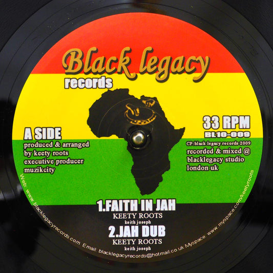 Keety Roots - Faith In Jah; Keety Roots - Jah Dub  /  Keety Roots - Live And Let Live; Keety Roots - Live And Let Dub [New]