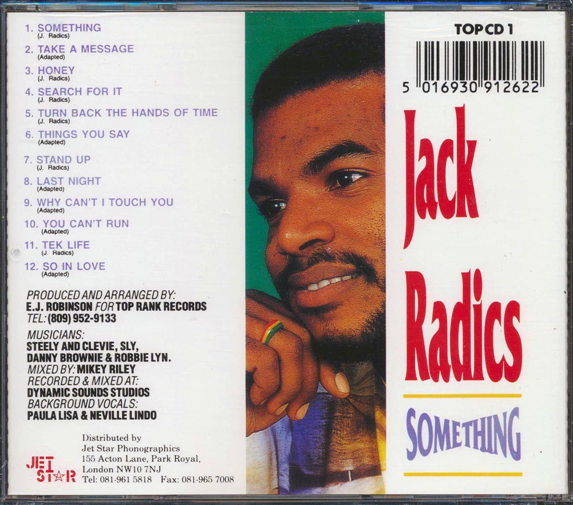 Jack Radics - Something [New CD]