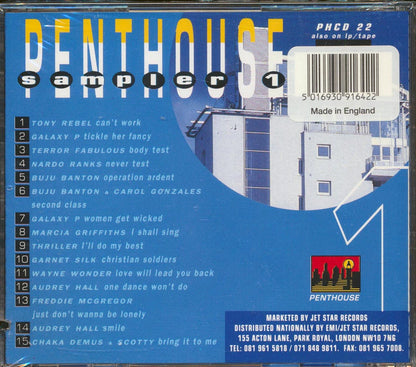 Buju Banton, Garnett Silk, Freddie McGregor, Tony Rebel, Etc. - Penthouse Sampler Volume 1 [New CD]