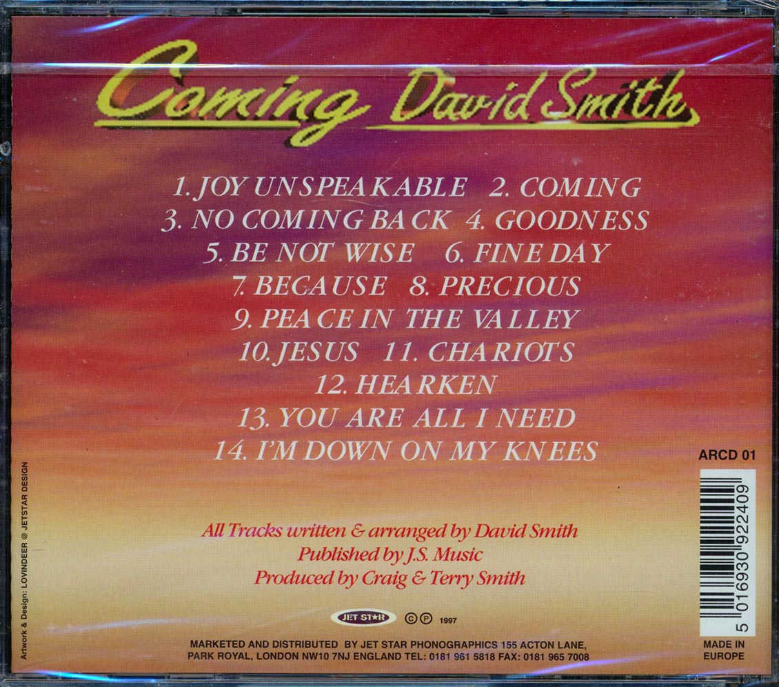 David Smith - Coming [New CD]