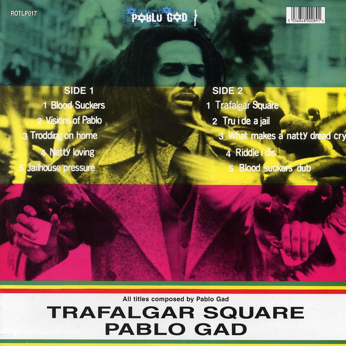 Pablo Gad - Trafalgar Square [New Vinyl Record LP]