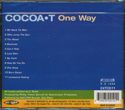 Cocoa Tea - One Way [New CD]