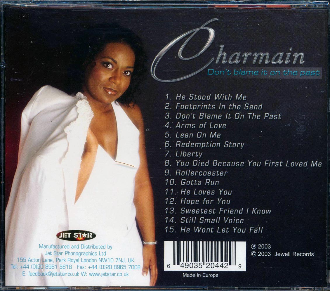 Charmain - Don't Blame It On The Past [New CD]