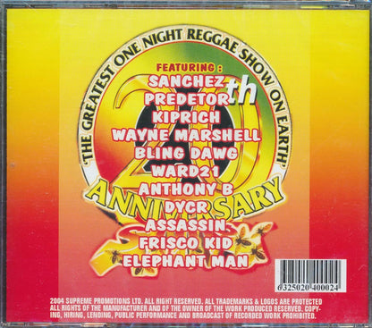 Anthony B, Elephant Man, Ward 21, Etc. - Reggae Sting 20th Anniversary Part 2 [New CD]