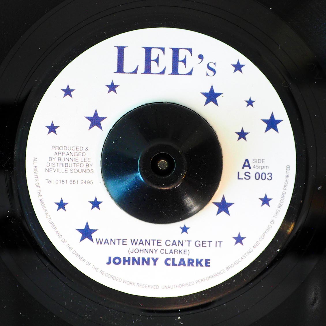 Johnny Clarke - Wante Wante Can't Get It  /  The Aggrovators - Dub [New Vinyl Record 7" Single]