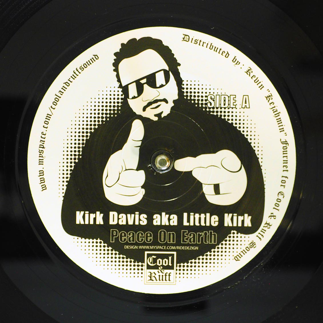Little Kirk - Peace On Earth  /  Instrumental [New] [New Vinyl 7"]