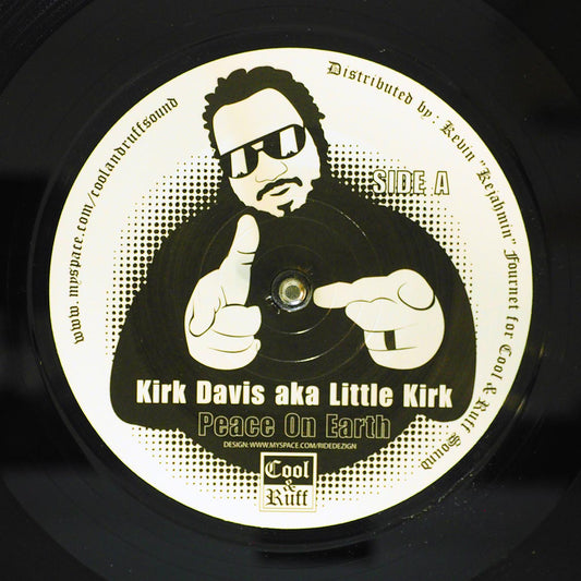 Little Kirk - Peace On Earth  /  Instrumental [New] [New Vinyl 7"]