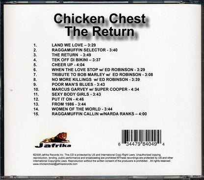 Chicken Chest - The Return [New CD]