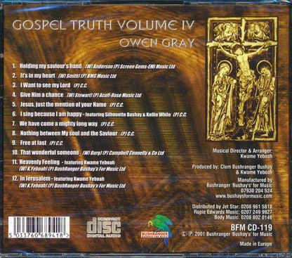 Owen Gray - Gospel Truth Volume 4 [New CD]