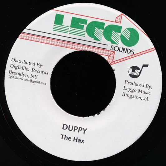 The Hax - Duppy  /  Version (US press) [New Vinyl Record 7" Single]