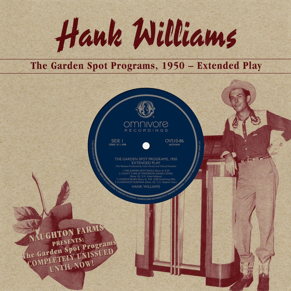 Hank Williams - Garden Spot Programs 1950 [LP] [New Vinyl]