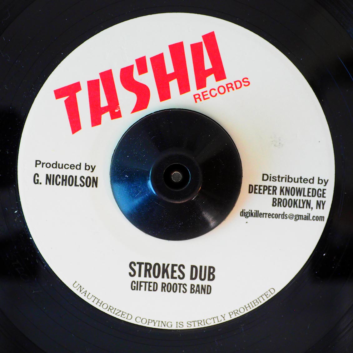 Michael Palmer - Different Strokes  /  Gifted Roots Band - Strokes Dub (rhythm: "Different Strokes") [New Vinyl 7"]
