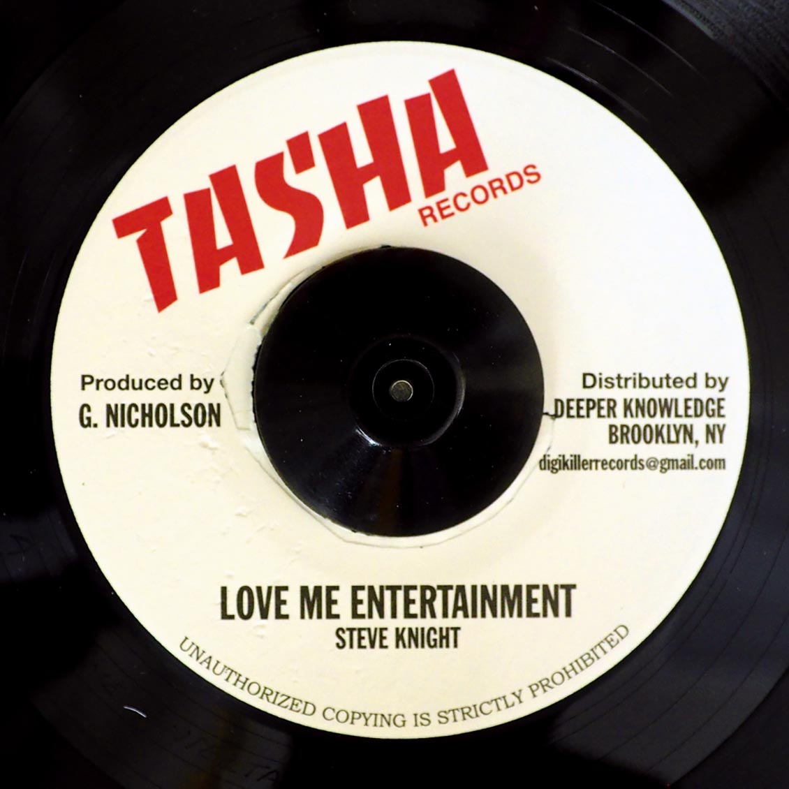 Steve Knight - Love Me Entertainment  /  Gifted Roots Band - Strokes Dub (rhythm: "Different Strokes") [New] [New Vinyl 7"]