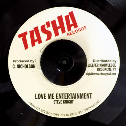 Steve Knight - Love Me Entertainment  /  Gifted Roots Band - Strokes Dub (rhythm: "Different Strokes") [New Vinyl 7"]