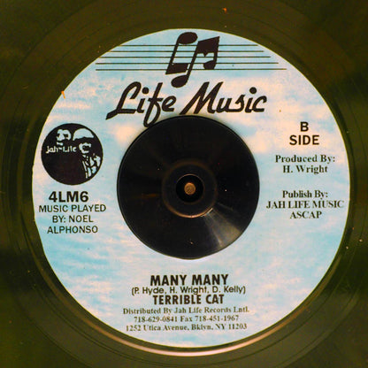 Bunny General - Girls Fi Settle Down  /  Terrible Cat - Many Many (rhythm: "Riding West") [New Vinyl 7"]
