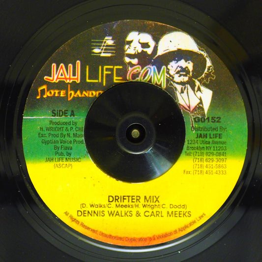 Dennis Walks, Carl Meeks - Drifter Mix  /  JD Smoothe, Barrington Levy - Strictly The Best Vampire (rhythm: "Murderer / Hot Milk") [New Vinyl 7"]