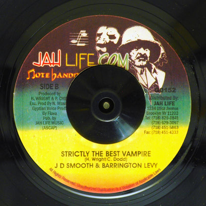 Dennis Walks, Carl Meeks - Drifter Mix  /  JD Smoothe, Barrington Levy - Strictly The Best Vampire (rhythm: "Murderer / Hot Milk") [New Vinyl 7"]
