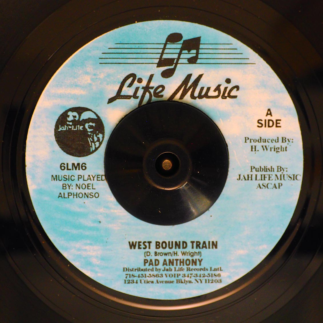 Pad Anthony - West Bound Train  /  Riding West Version (rhythm: "Riding West") [New] [New Vinyl 7"]