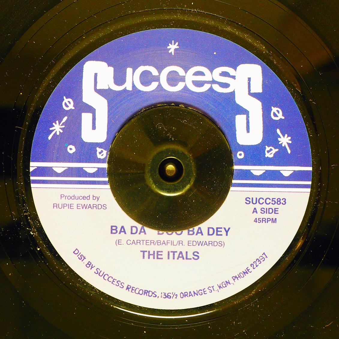 Itals - Ba Da Doo Ba Dey  /  I Roy - Tiger From Bengalie (rhythm: "Itals - Ba Da Doo Ba Dey") [New Vinyl Record 7" Single]