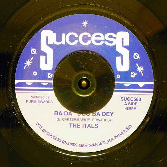 Itals - Ba Da Doo Ba Dey  /  I Roy - Tiger From Bengalie (rhythm: "Itals - Ba Da Doo Ba Dey") [New Vinyl Record 7" Single]