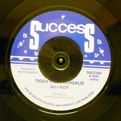 Itals - Ba Da Doo Ba Dey  /  I Roy - Tiger From Bengalie (rhythm: "Itals - Ba Da Doo Ba Dey") [New Vinyl 7"]