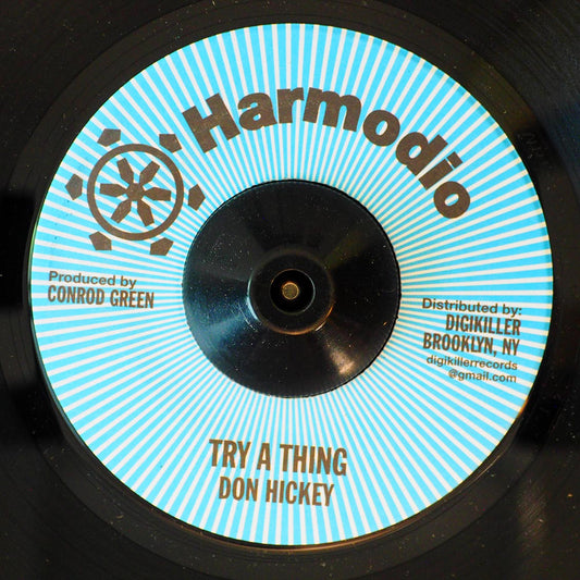 Don Hickey - Try A Thing  /  Version [New Vinyl 7"]