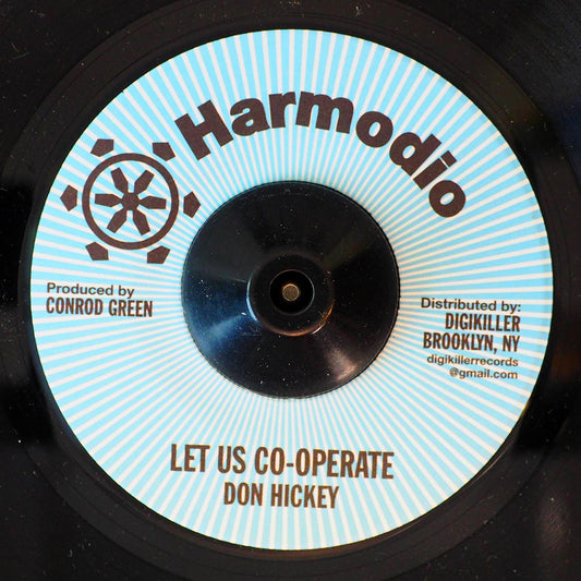 Don Hickey - Let Us Cooperate  /  Version [New Vinyl 7"]