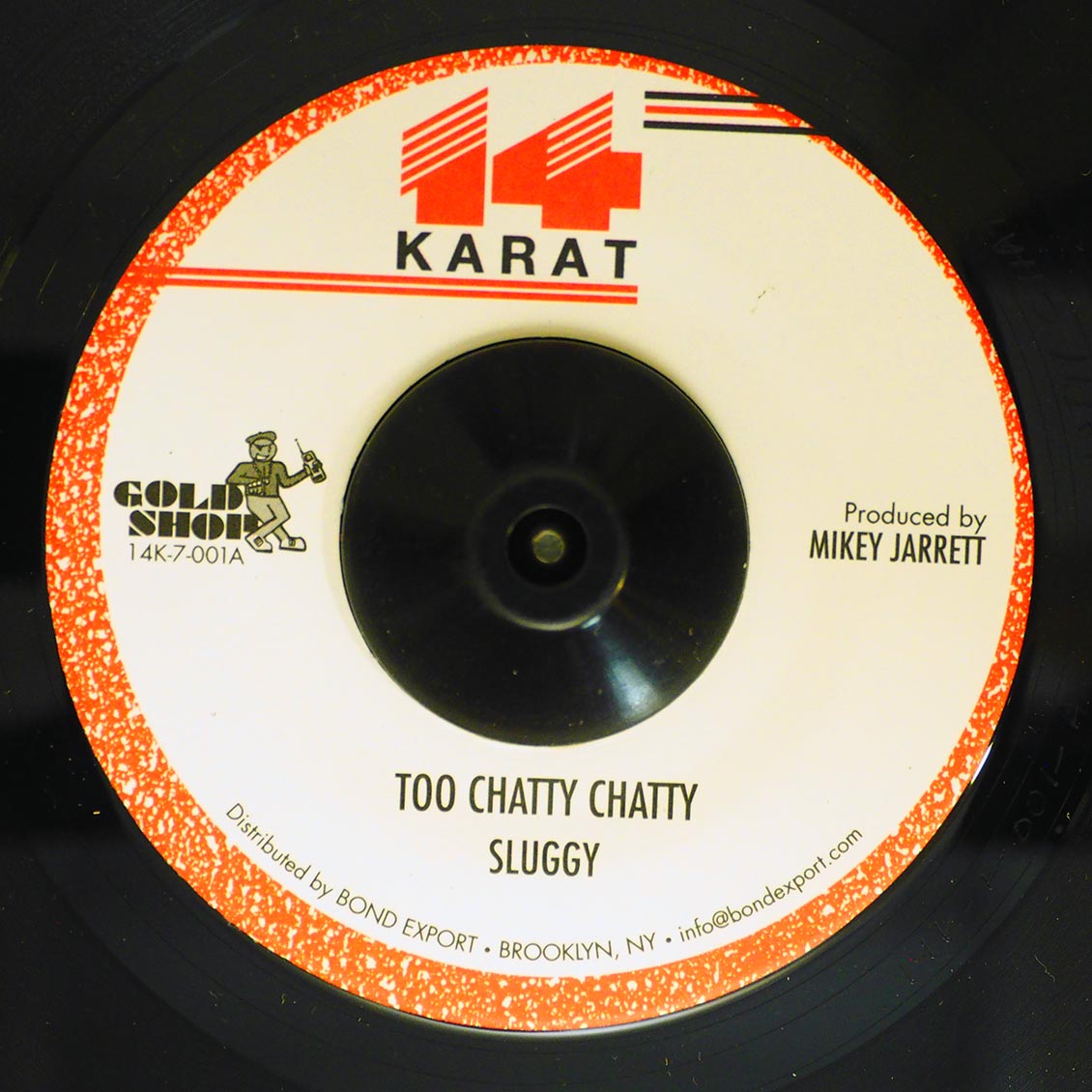 Sluggy - Too Chatty Chatty  /  Version [New] [New Vinyl 7"]