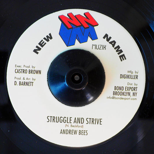 Andrew Bees - Struggle And Strive  /  Version [New] [New Vinyl 7"]