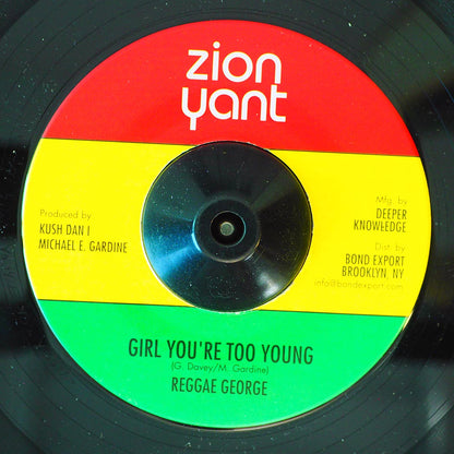 Reggae George - Girl You're Too Young  /  Version [New Vinyl 7"]