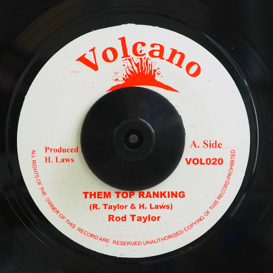 Rod Taylor - Them A Top Ranking  /  Roots Radics - Version (rhythm: "Rod Taylor - Them A Top Ranking") [New] [New Vinyl 7"]