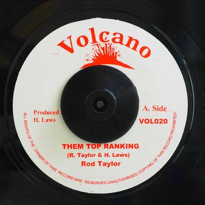Rod Taylor - Them A Top Ranking  /  Roots Radics - Version (rhythm: "Rod Taylor - Them A Top Ranking") [New Vinyl 7"]
