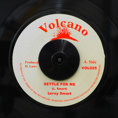 Leroy Smart - Settle For Me  /  Roots Radics - Version (rhythm: "Armagiddeon") [New Vinyl 7"]
