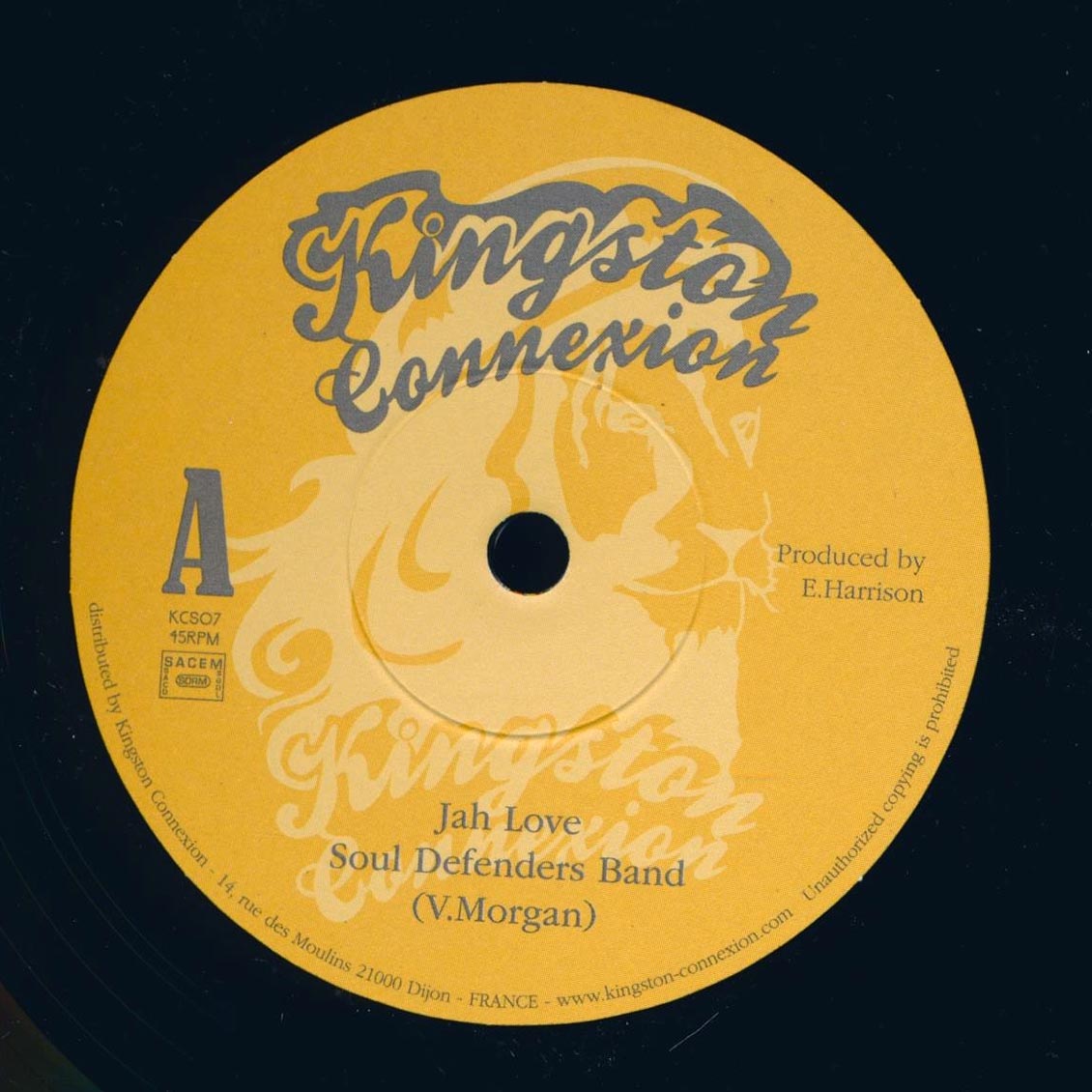 Soul Defenders - Jah Love  /  Version [New] [New Vinyl 7"]