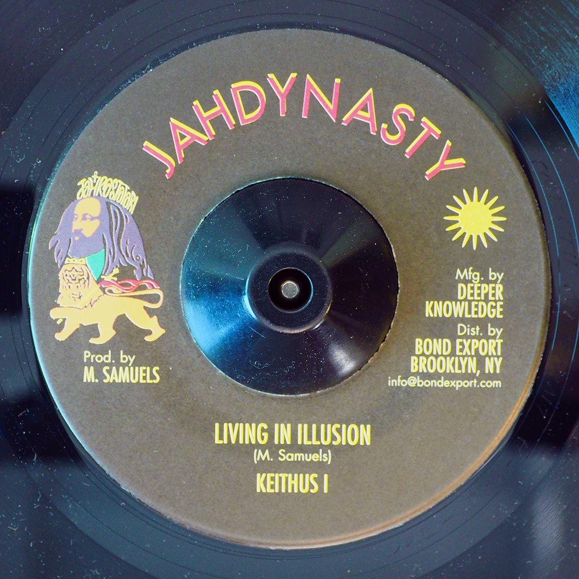 Keithus I - Living In Illusion  /  Version [New] [New Vinyl 7"]