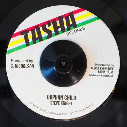Steve Knight - Orphan Child  /  Gifted Roots Band - Version [New Vinyl 7"]