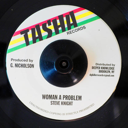 Steve Knight - Woman A Problem  /  Version [New Vinyl 7"]