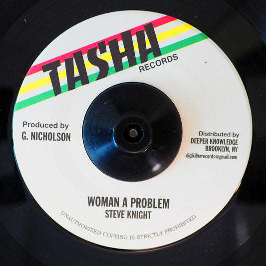 Steve Knight - Woman A Problem  /  Version [New] [New Vinyl 7"]