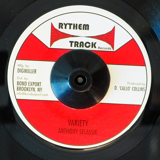 Anthony Selassie - Variety  /  Version [New] [New Vinyl 7"]