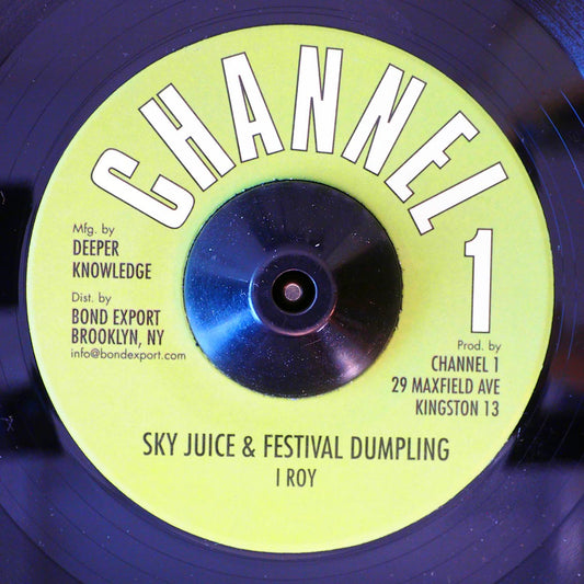 I Roy - Sky Juice & Festival Dumpling  /  Revolutionaries - Version [New Vinyl 7"]