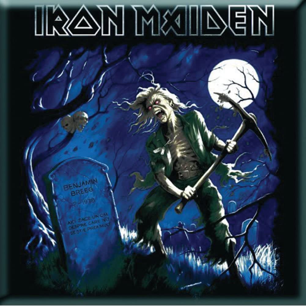 Iron Maiden Benjamin Breed Fridge Magnet