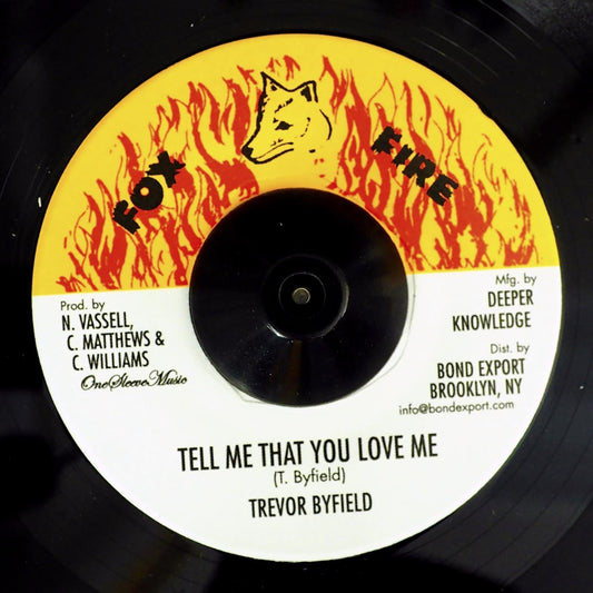 Trevor Byfield - Tell Me That You Love Me  /  Version [New Vinyl Record 7" Single]