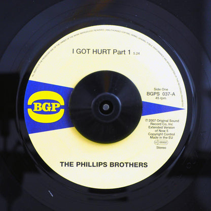 Phillips Brothers - I Got Hurt Part 1  /  Phillips Brothers - I Got Hurt Part 2 [New Vinyl 7"]